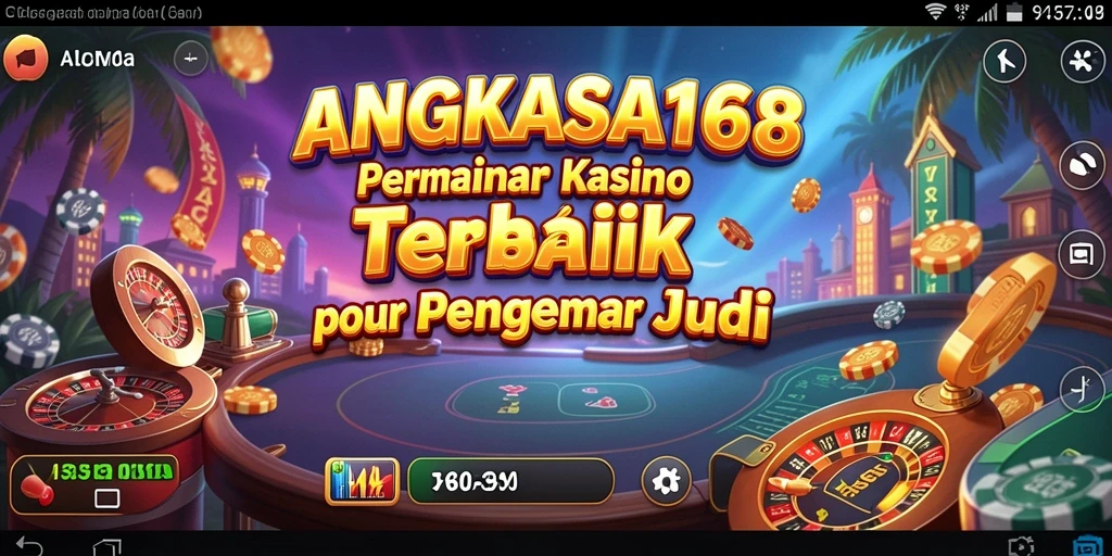 Tampilan menarik gameplay Kasino di ANGKASA168.