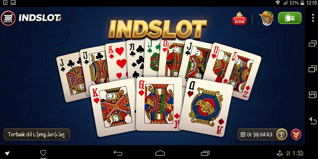 Tampilan gameplay domino yang seru di INDSLOT.
