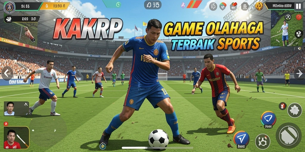 Skrinsut KAKRP menampilkan aksi seru dalam permainan olahraga.