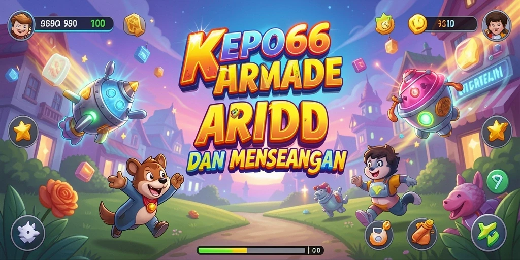 Screenshot gameplay seru dari KEPO66 yang menunjukkan aksi Arcade.