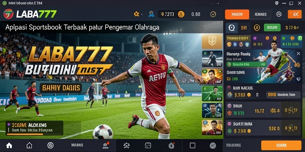 Tampilan menarik dari gameplay LABA777 dalam taruhan olahraga.