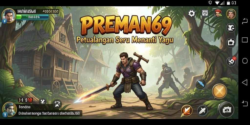 Gameplay seru dalam PREMAN69 dengan petualangan yang mendebarkan.
