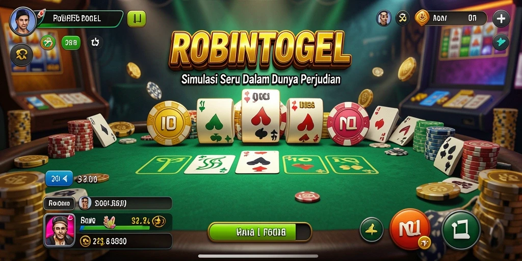 Screenshot gameplay ROBINTOGEL yang menarik dan seru.