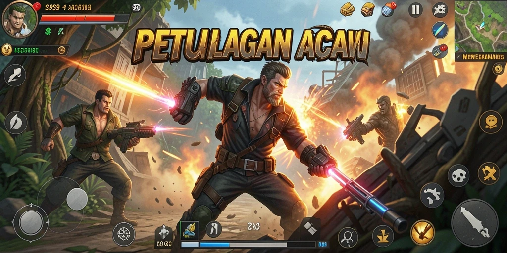 Tangkapan layar utama S9S9 menampilkan aksi gameplay yang mendebarkan.