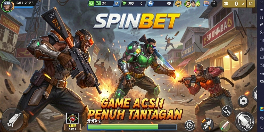 Tangkapan layar gameplay SPINBET yang menunjukkan aksi mendebarkan.