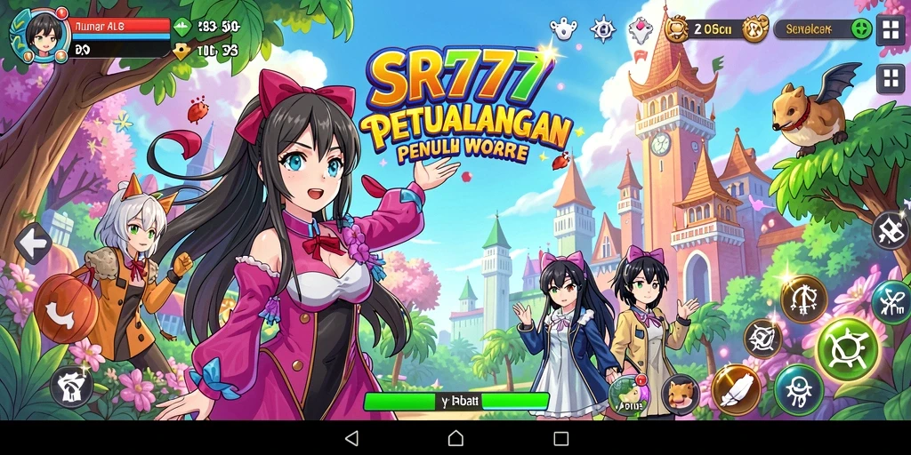 Tampilan screenshot SR777 menunjukkan aksi seru dan karakter Anime yang menarik.