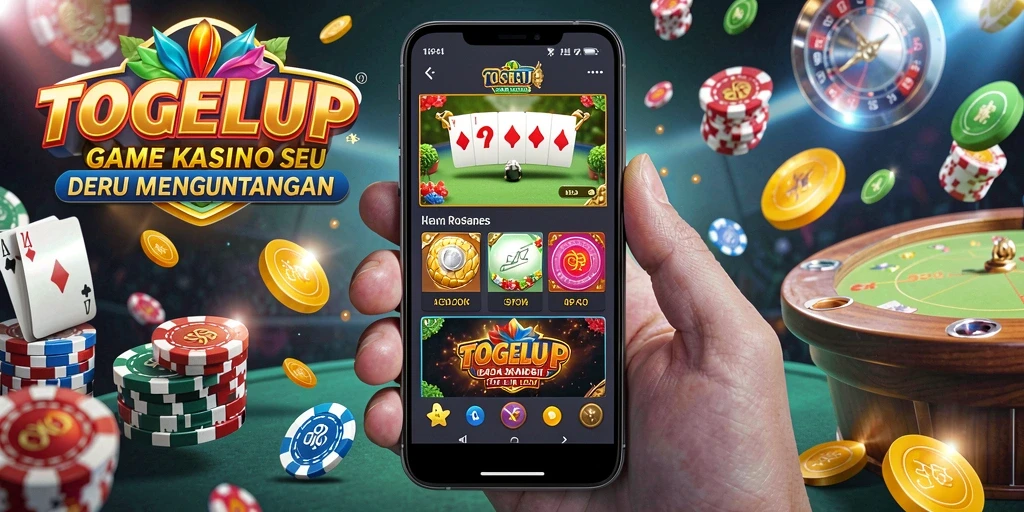 Gameplay seru TOGELUP dengan grafis tajam dan interaksi nyata.