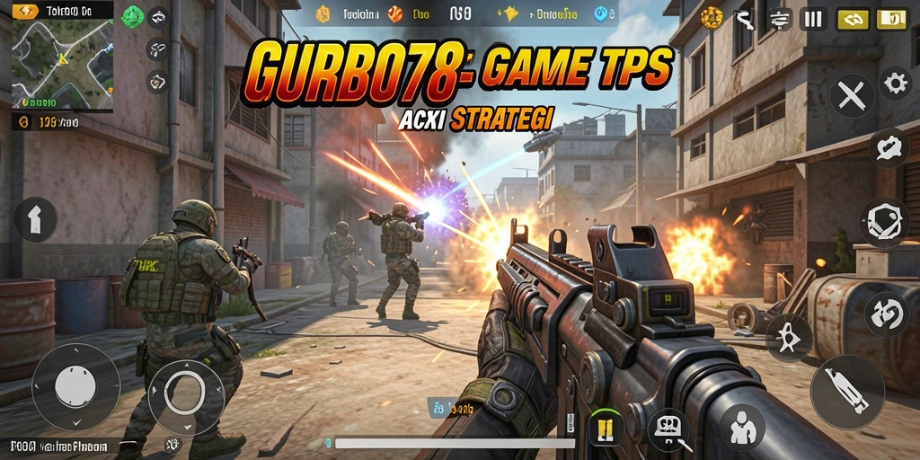 Gameplay seru dengan aksi tembak-menembak yang menantang.